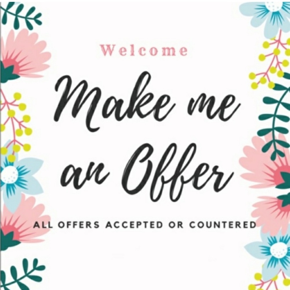 Offers welcome! 🌸💗